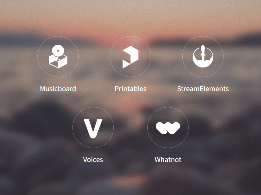 Carrd Musicboard, Printables, StreamElements, Voices, Whatnot added on August 18, 2022