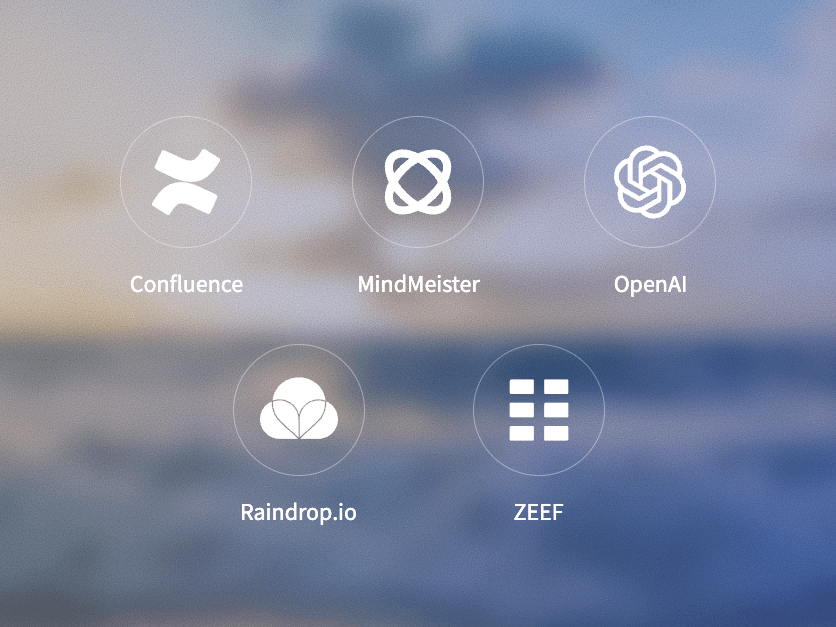 Carrd Confluence, MindMeister, OpenAI, Raindrop.io, ZEEF added on March 26, 2023