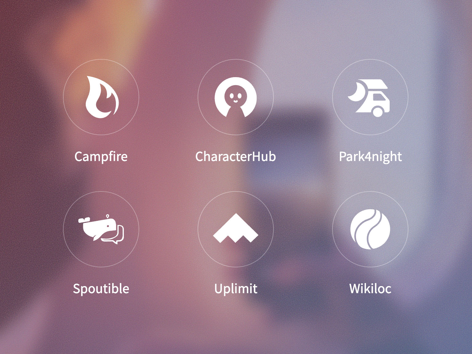 Carrd Campfire, CharacterHub, Park4night, Spoutible, Uplimit, Wikiloc added on August 27, 2023