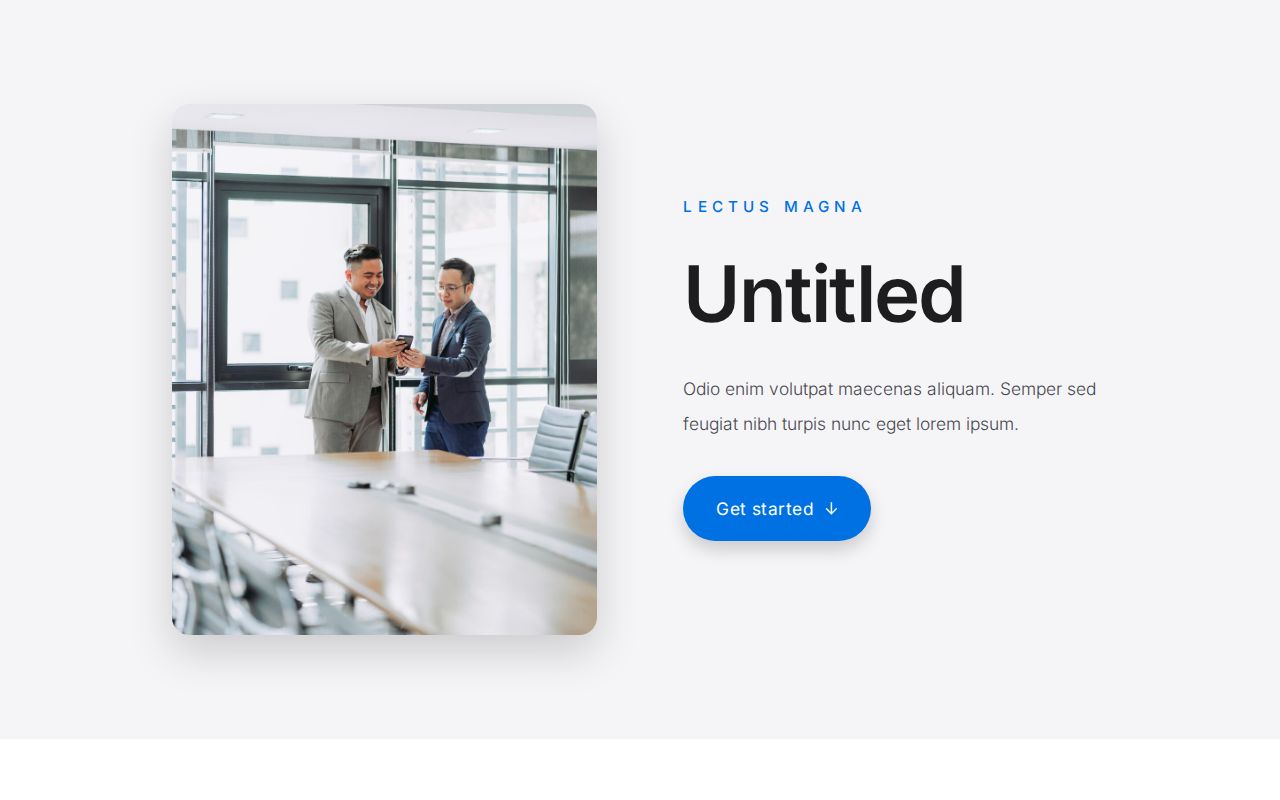 Landing | Template #100