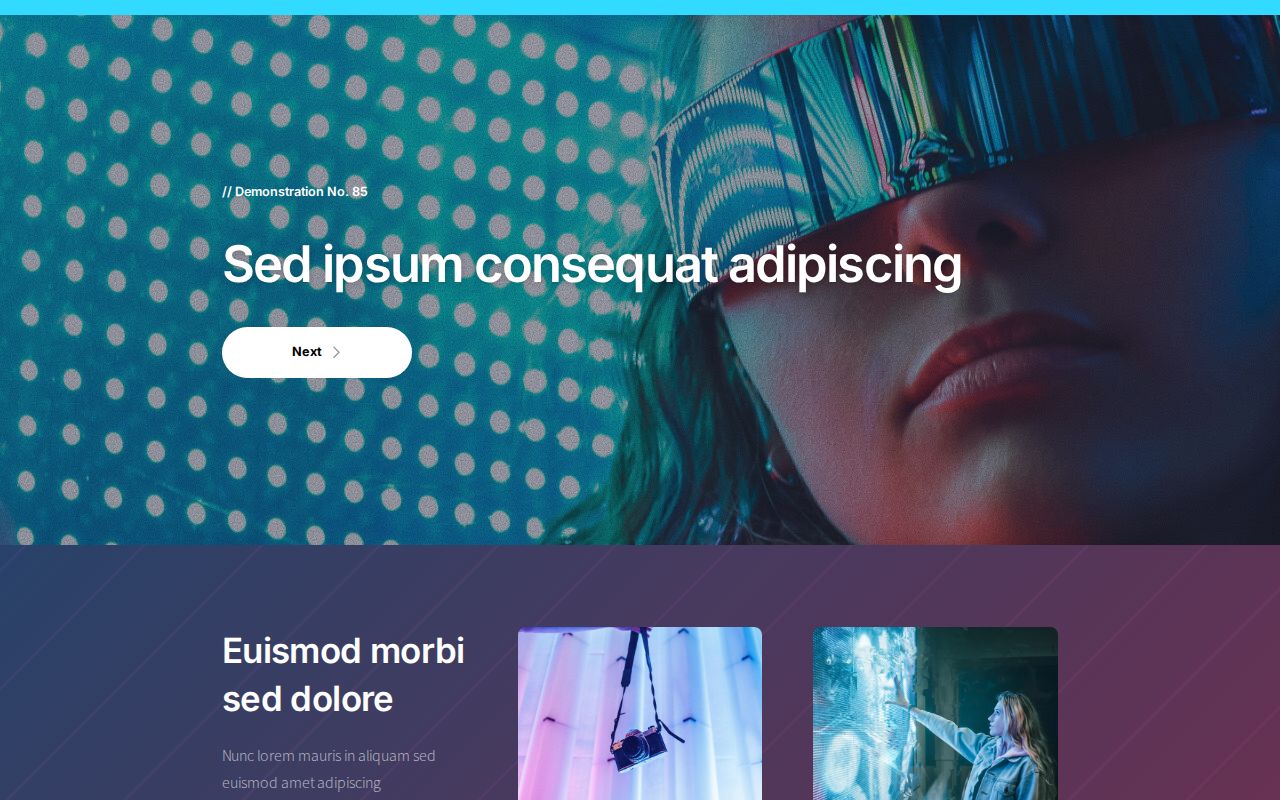 Landing | Template #136