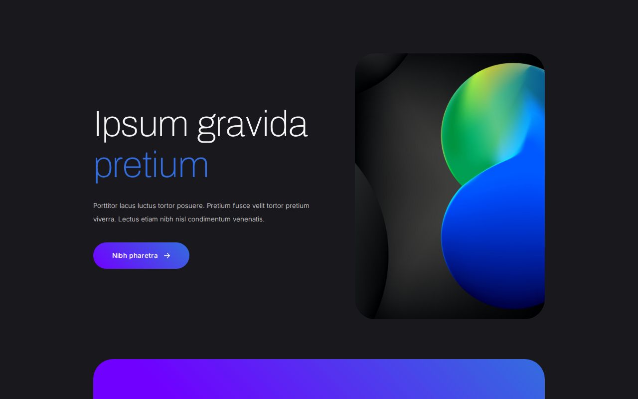 Landing | Template #36