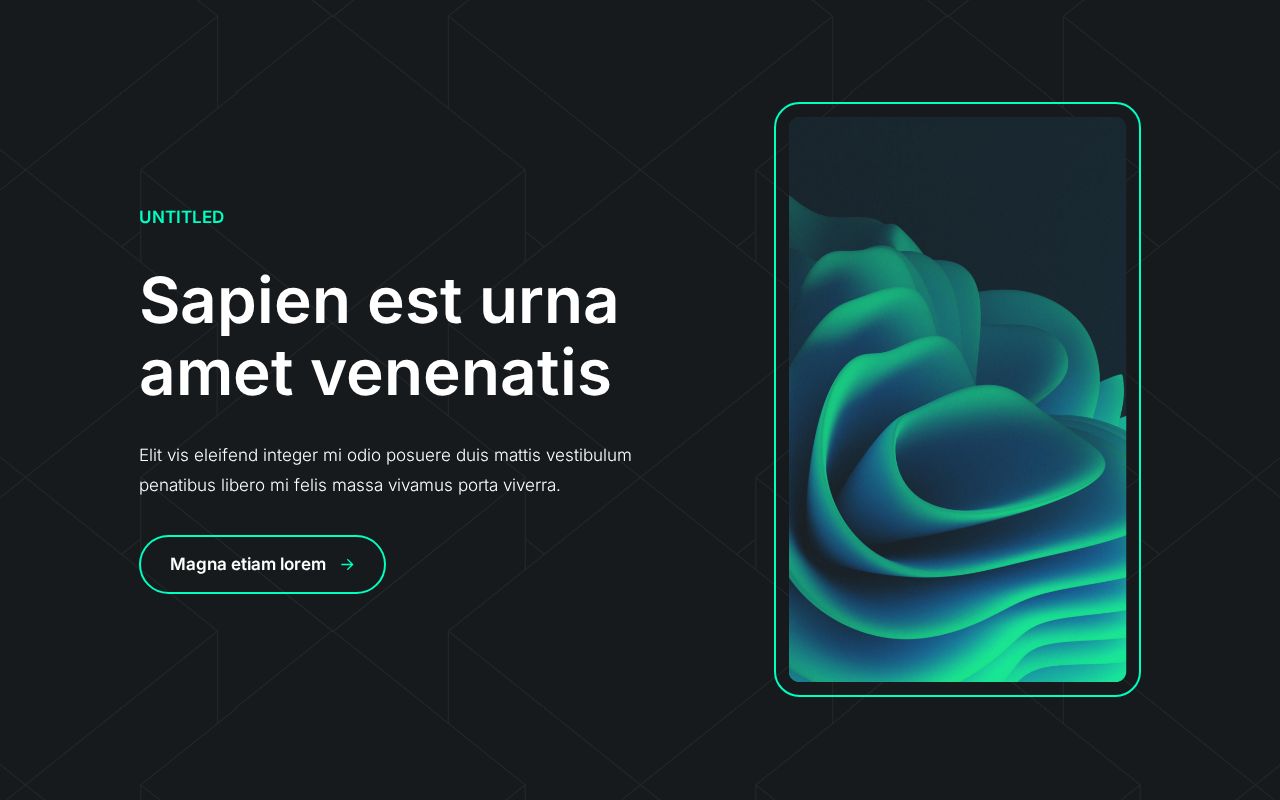 Landing | Template #1