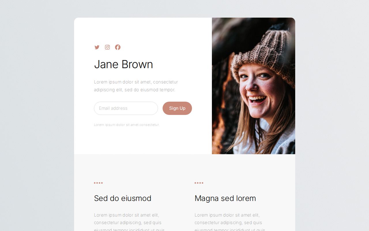 Landing | Template #132