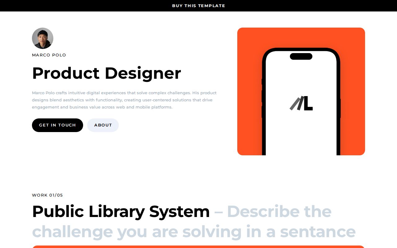 Buy Carrd Template Designer Portfolio Carrd Buy Carrd Template Designer Portfolio Carrd