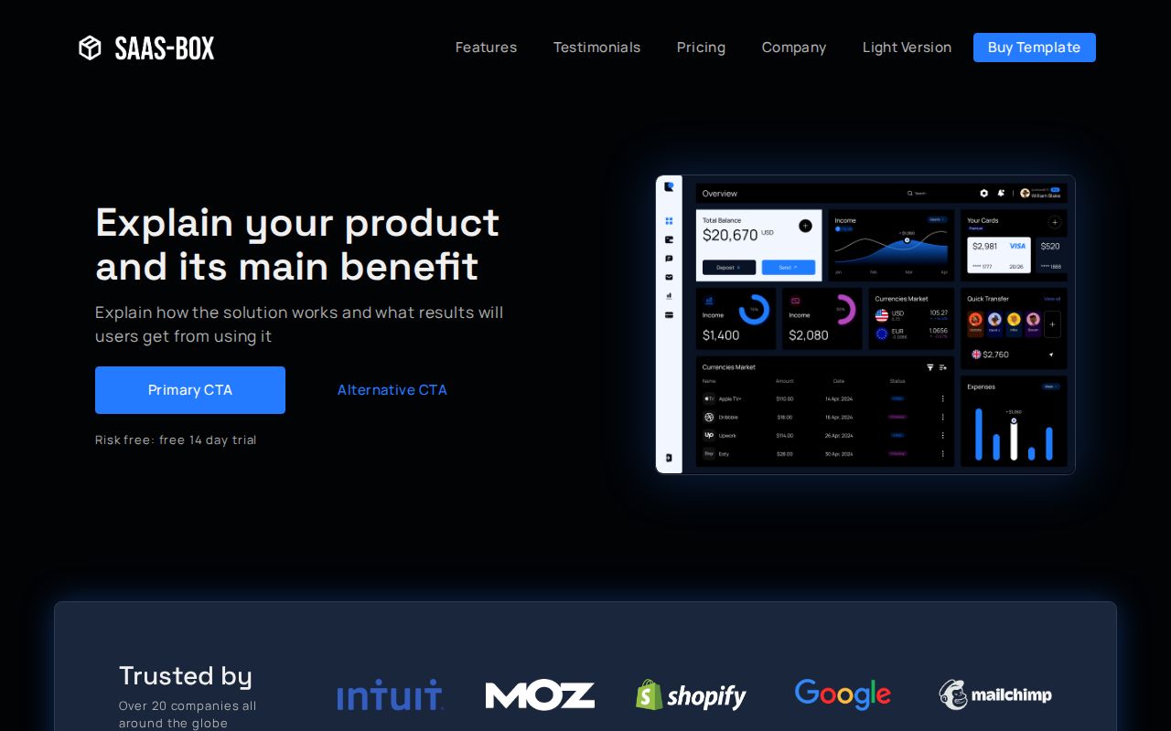 Buy SaaS Box (Dark Mode) - Carrd Buy SaaS Box (Dark Mode) - Carrd