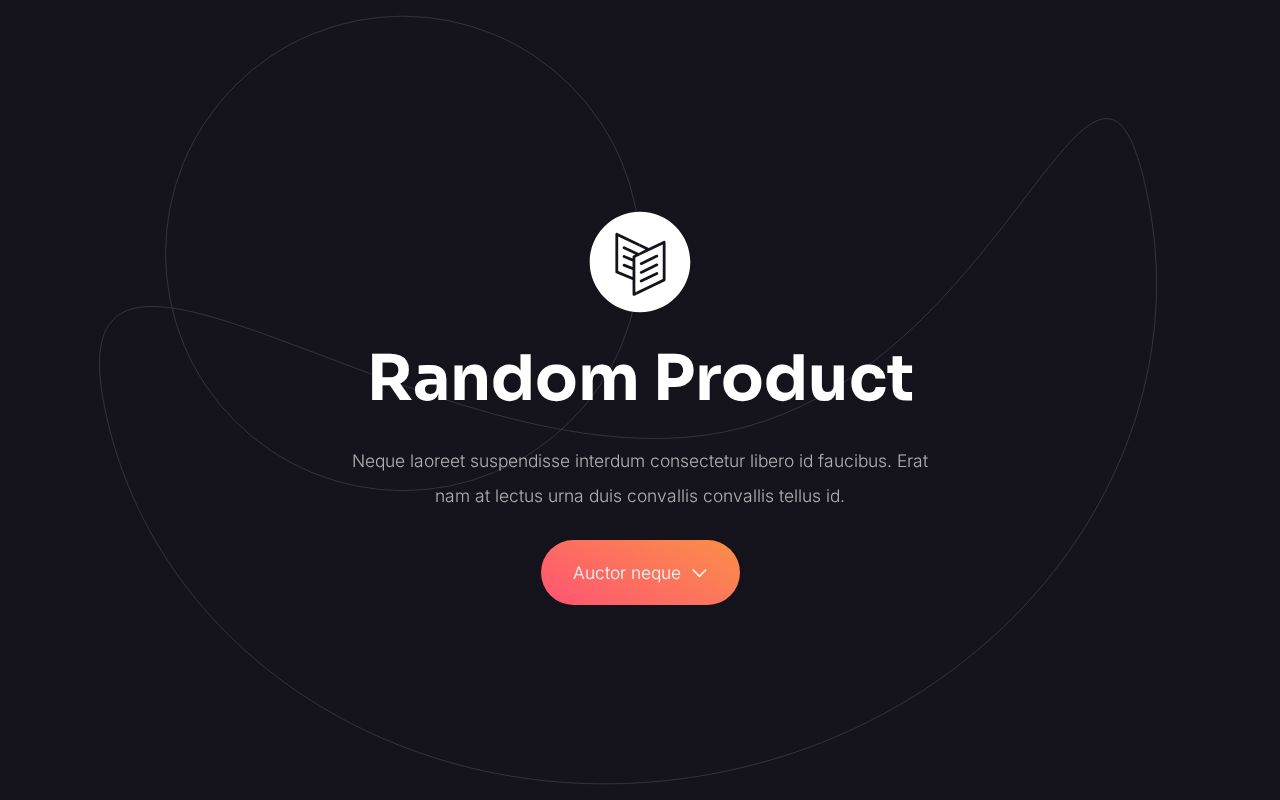 Landing | Template #112