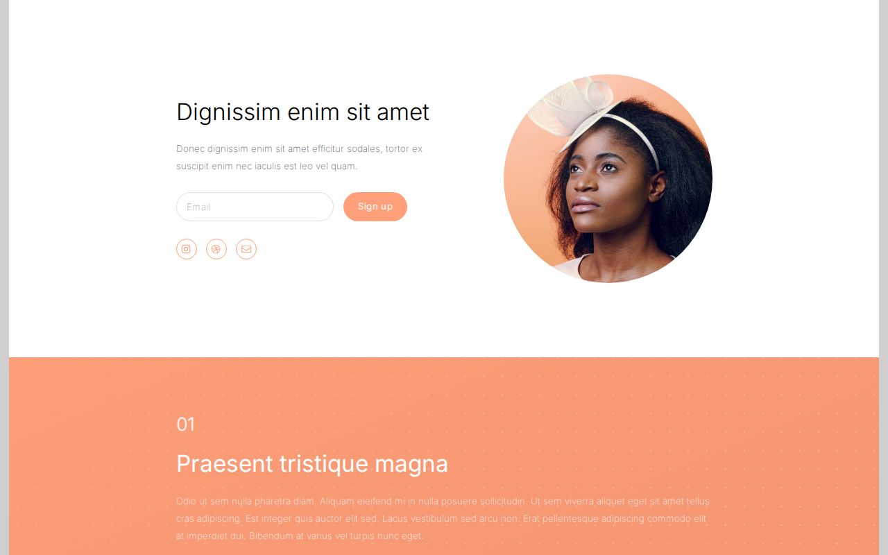 Landing | Template #130